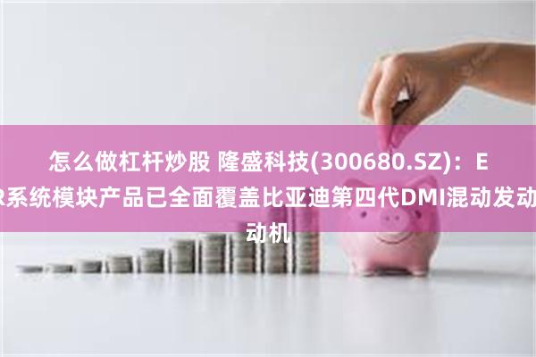 怎么做杠杆炒股 隆盛科技(300680.SZ)：EGR系统模块产品已全面覆盖比亚迪第四代DMI混动发动机