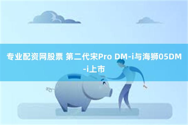 专业配资网股票 第二代宋Pro DM-i与海狮05DM-i上市