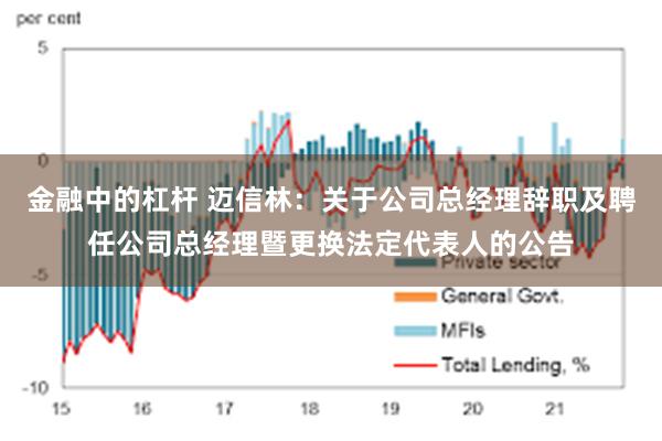 金融中的杠杆 迈信林：关于公司总经理辞职及聘任公司总经理暨更