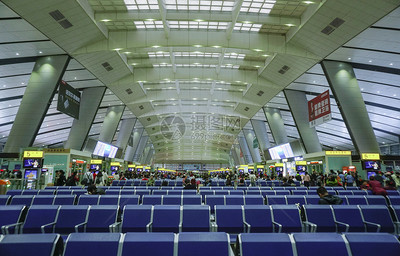 北京南站火車站候車大廳