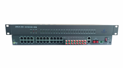 光纖綜合接入設備ZMUX-300 廣州銀訊的接入設備創新